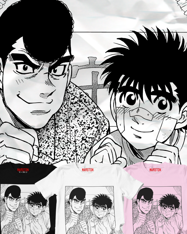 Polera Hajime no Ippo - Ippo Makunouchi - Mamoru Takamura