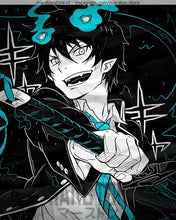 Cargar imagen en el visor de la galería, Polerón Blue Exorcist
