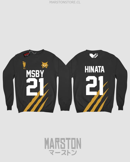 Polerón Polo Haikyuu - MSBY Black Jackals