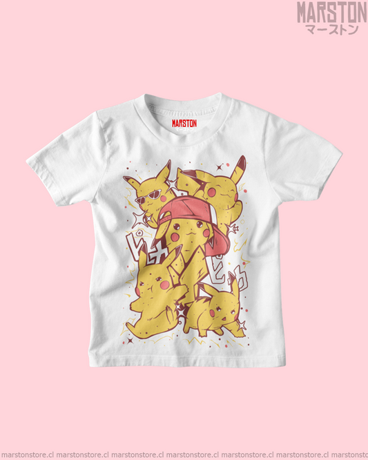 Polera Pokemon - Pikachu (#cxn)