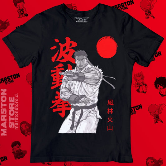 Polera Street Fighter - Ryu - OFERTA talla M