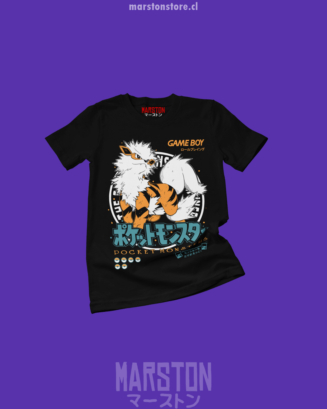 Polera Pokemon - Arcanine