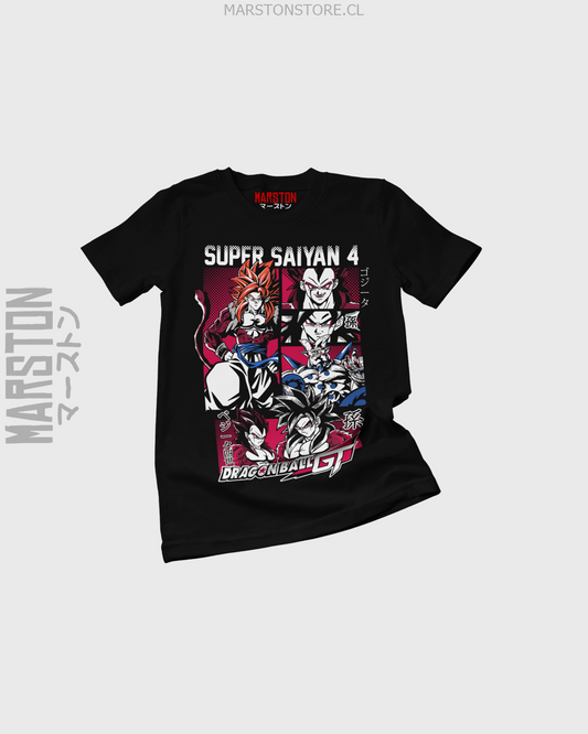 Polera Dragon Ball - Fusion SS4 (#ak0)