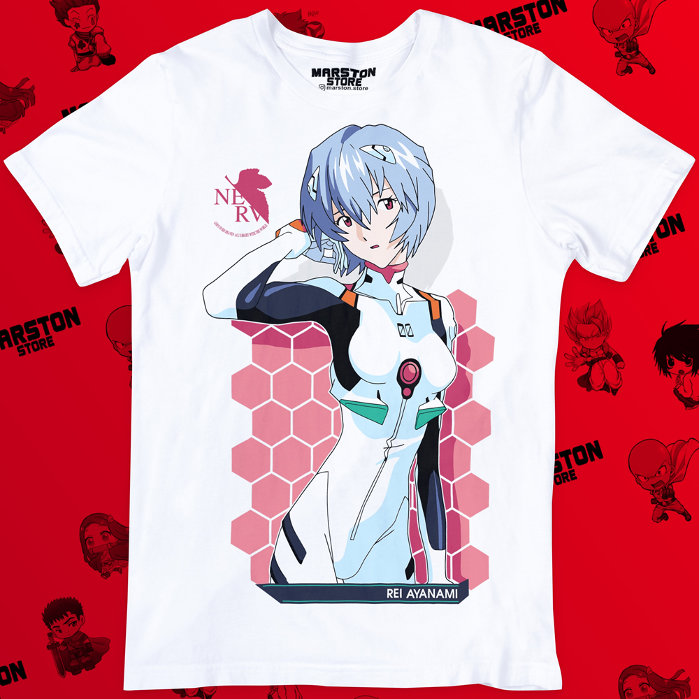 Polera Evangelion - Rei Ayanami