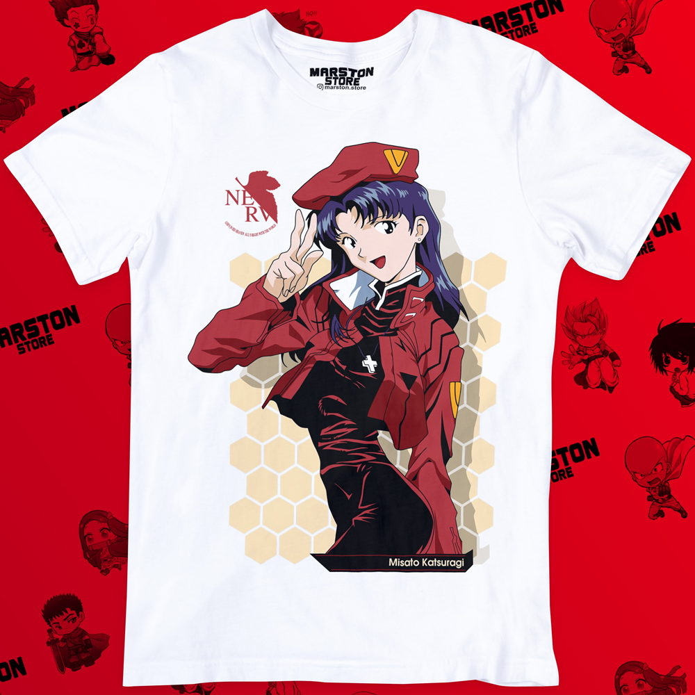 Polera Evangelion - Misato Katsuragi