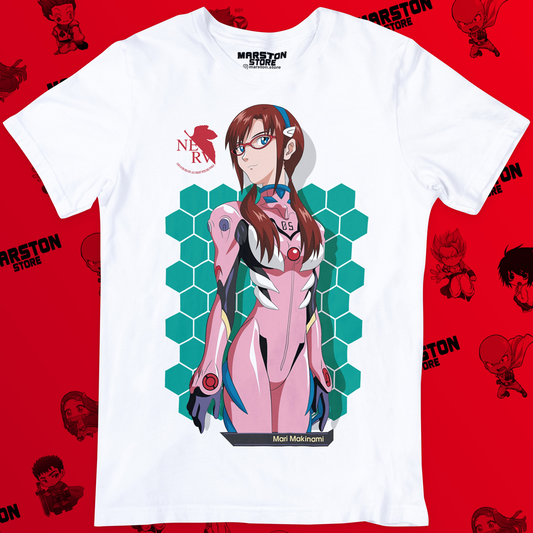 Polera Evangelion - Mari Illustrious Makinami