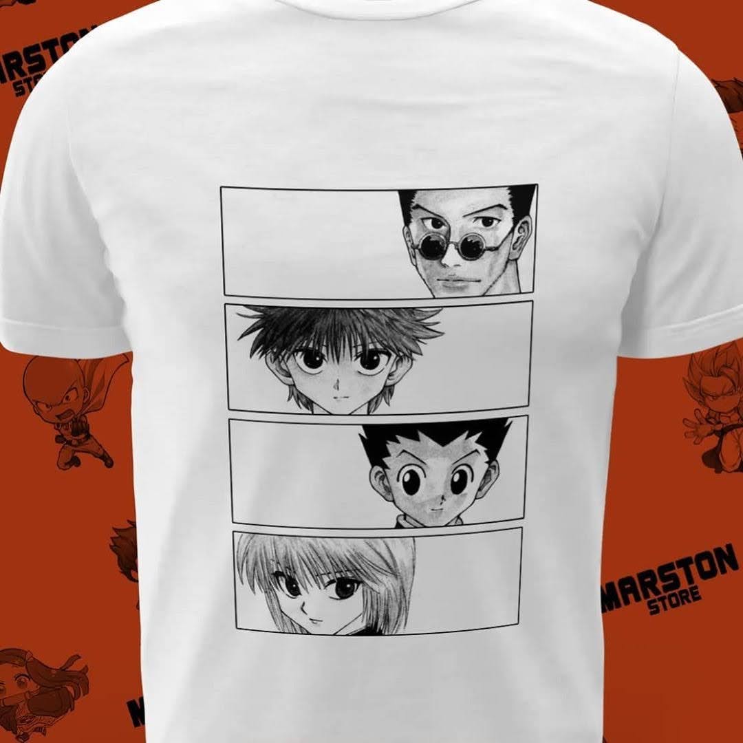 Polera Hunter x Hunter - Killua - Gon - Leorio - Kurapika