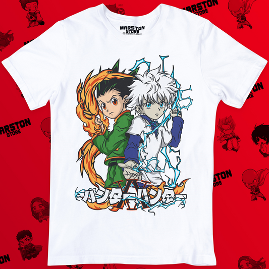 Polera Hunter x Hunter - Gon Freecss - Killua Zoldyck