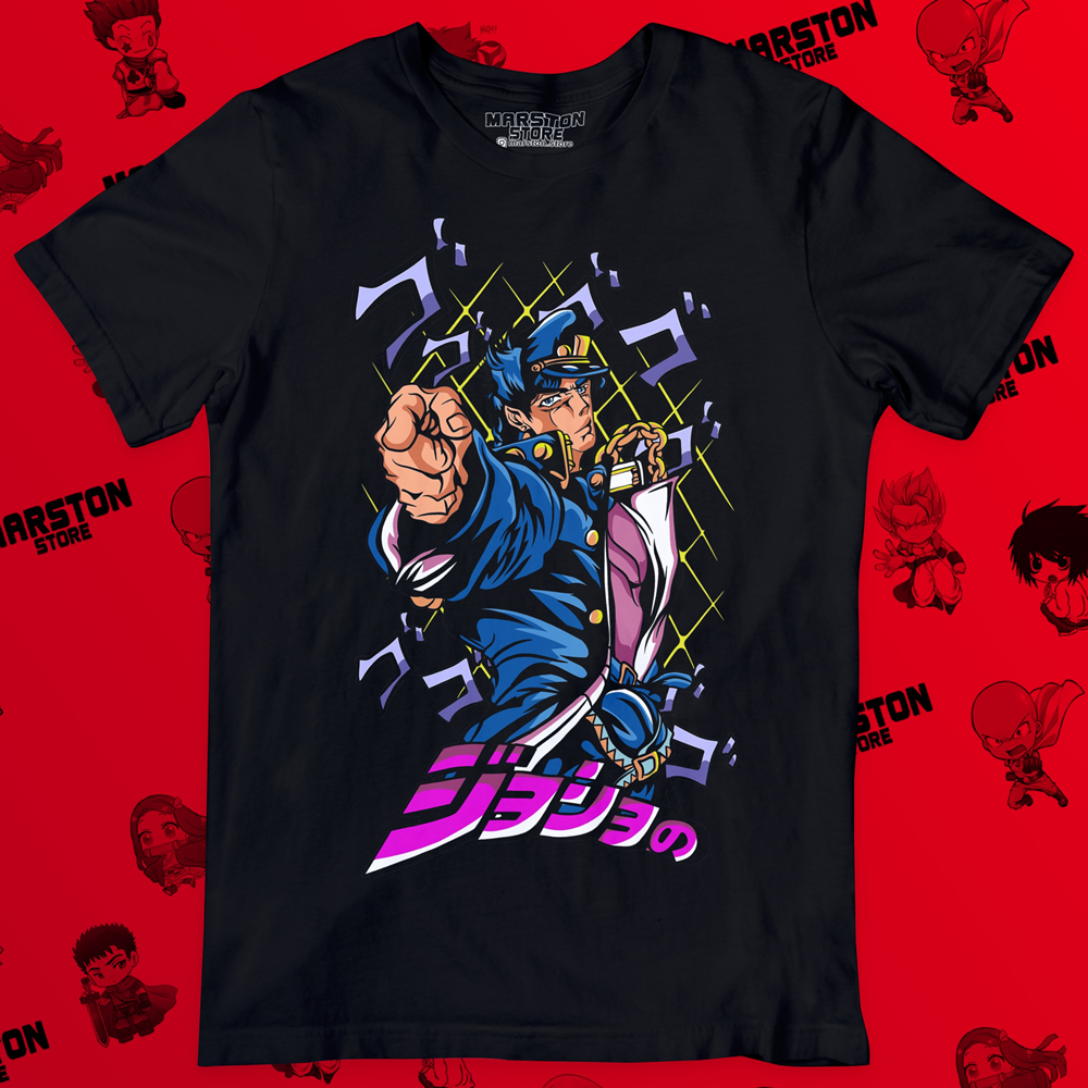 Polera Jojo's Bizarre Adventure - Jotaro Kujo