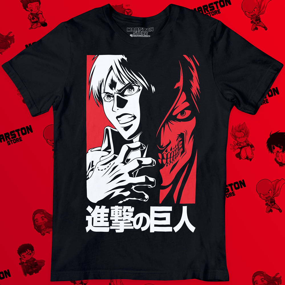 Polera Shingeki no Kyojin - Eren