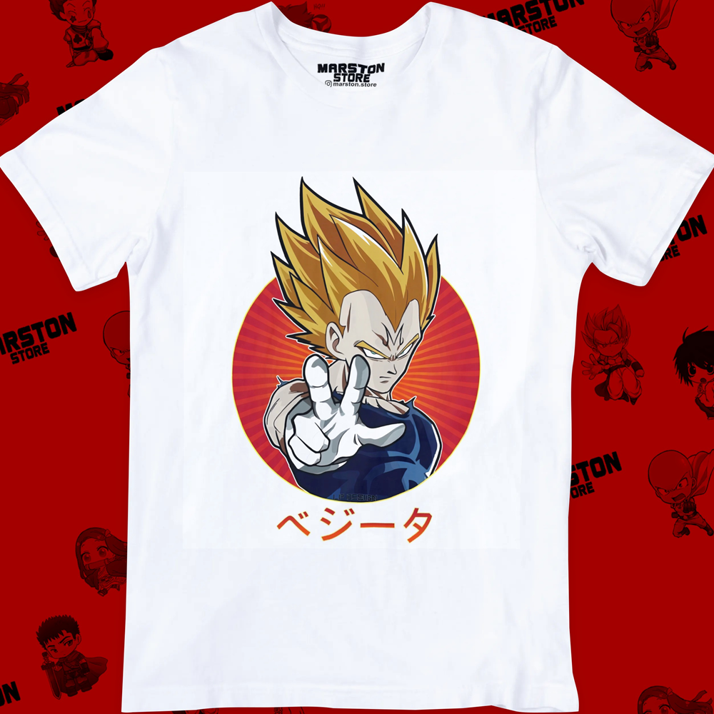 Polera Dragon Ball - Vegeta