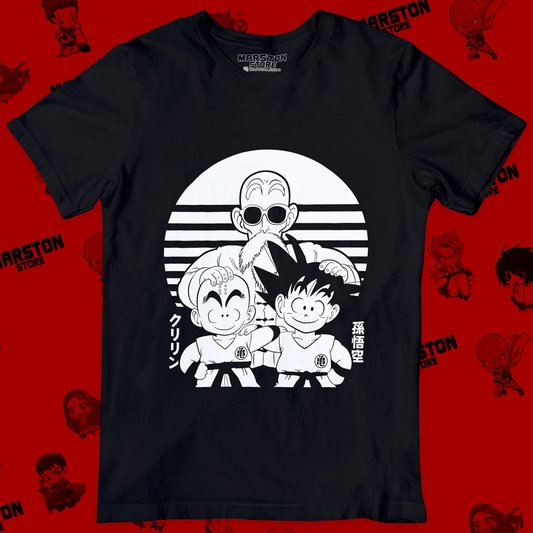 Polera Dragon Ball - Roshi - Goku - Krillin