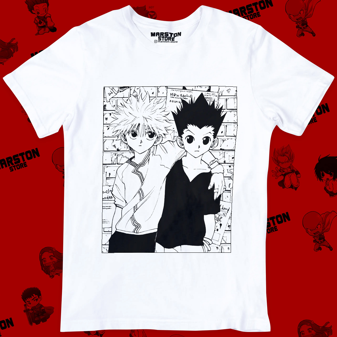 Polera Hunter x Hunter - Gon Freecss - Killua Zoldyck