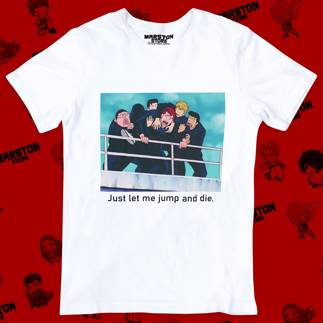 Polera Slam Dunk - Just let me jump and die