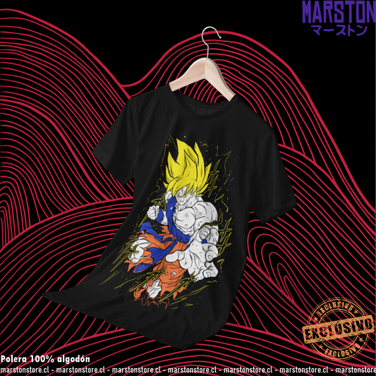 Polera Dragon Ball - Goku SSJ