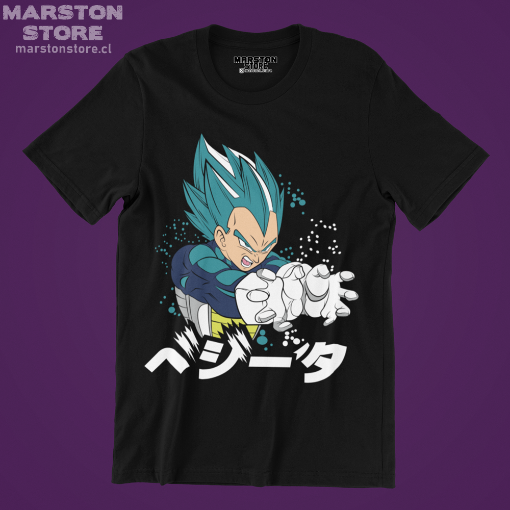 Polera Dragon Ball - Vegeta