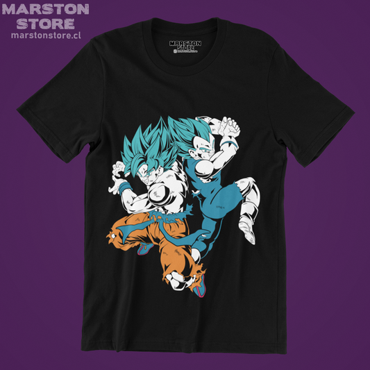 Polera Dragon Ball - Vegeta - Goku