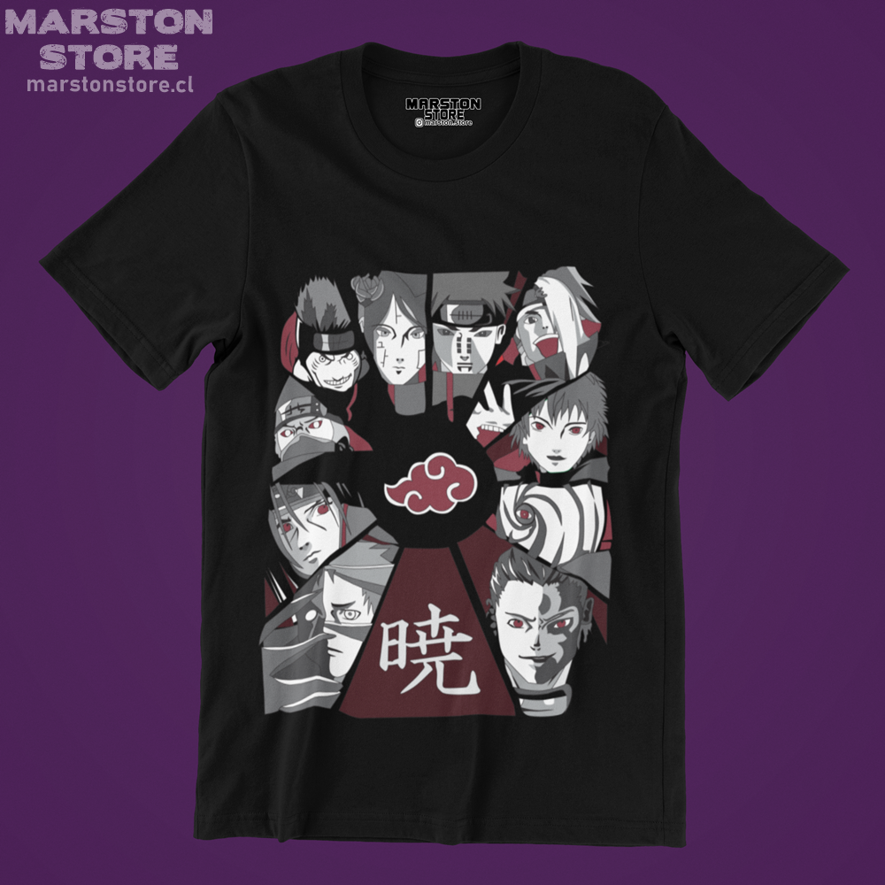 Polera Naruto - Akatsuki