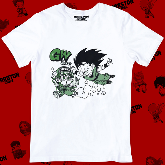 Polera Dragon Ball - Goku - Arale