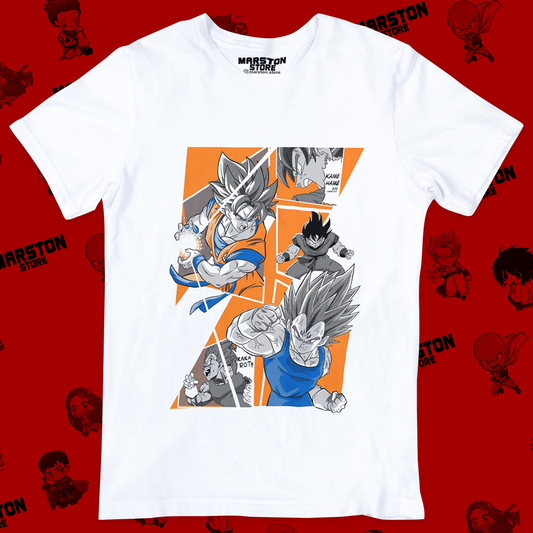 Polera Dragon Ball - Vegeta - Goku (constantine2454)