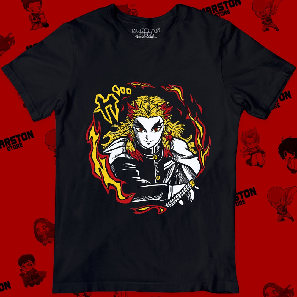 Polera Kimetsu no Yaiba - Rengoku