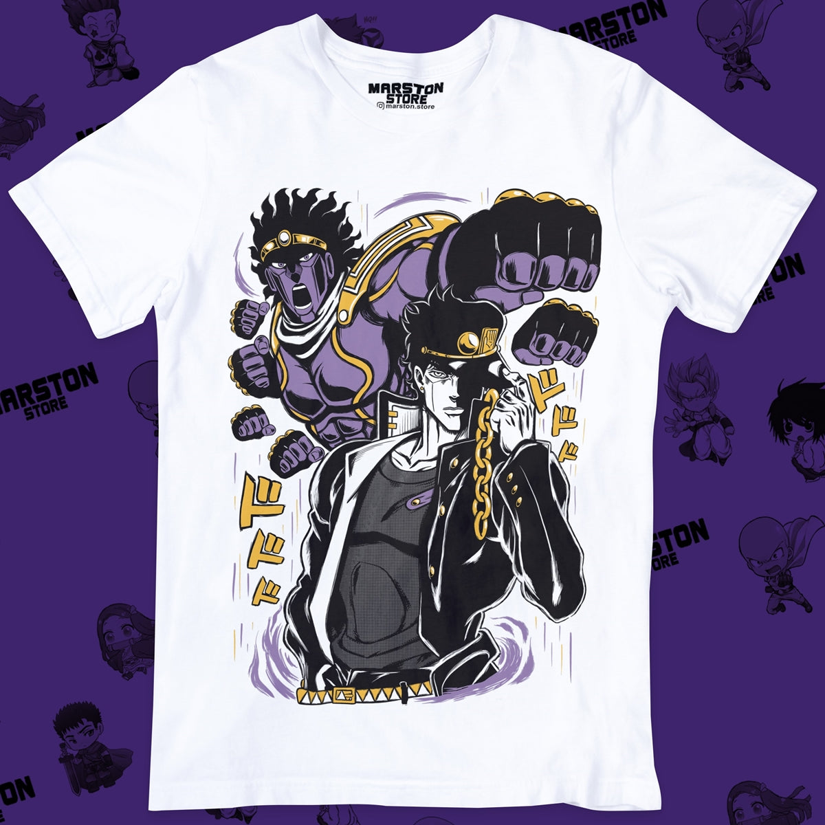 Polera Jojo’s Bizarre - Jotaro - Star Platinum