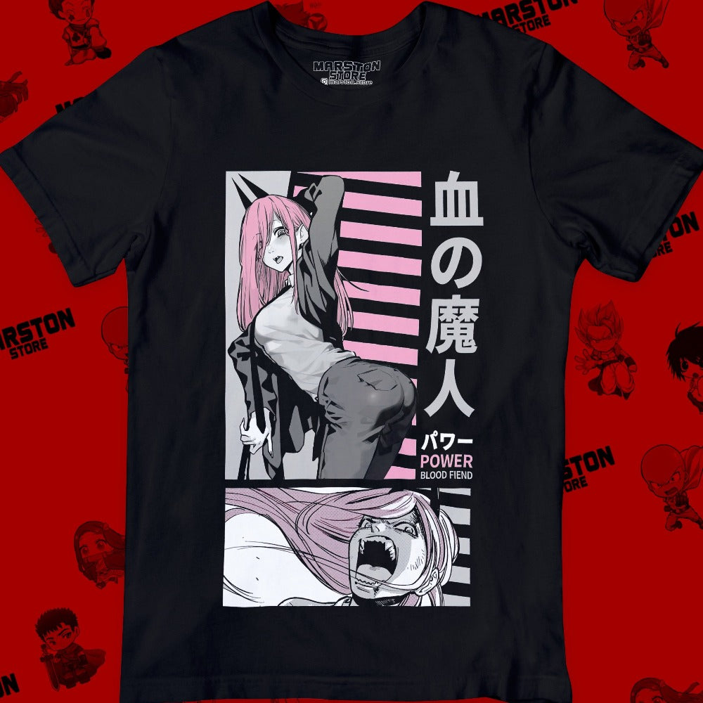 Polera Chainsaw Man - Power