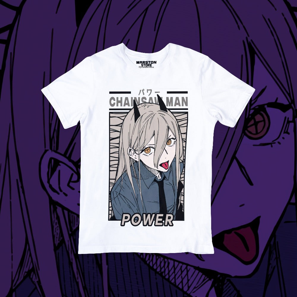 Polera Chainsaw Man - Power