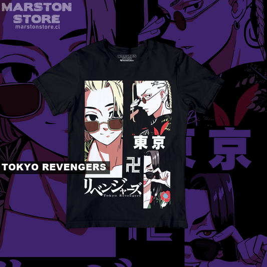 Polera Tokyo Revengers - Draken - Mikey - Baji