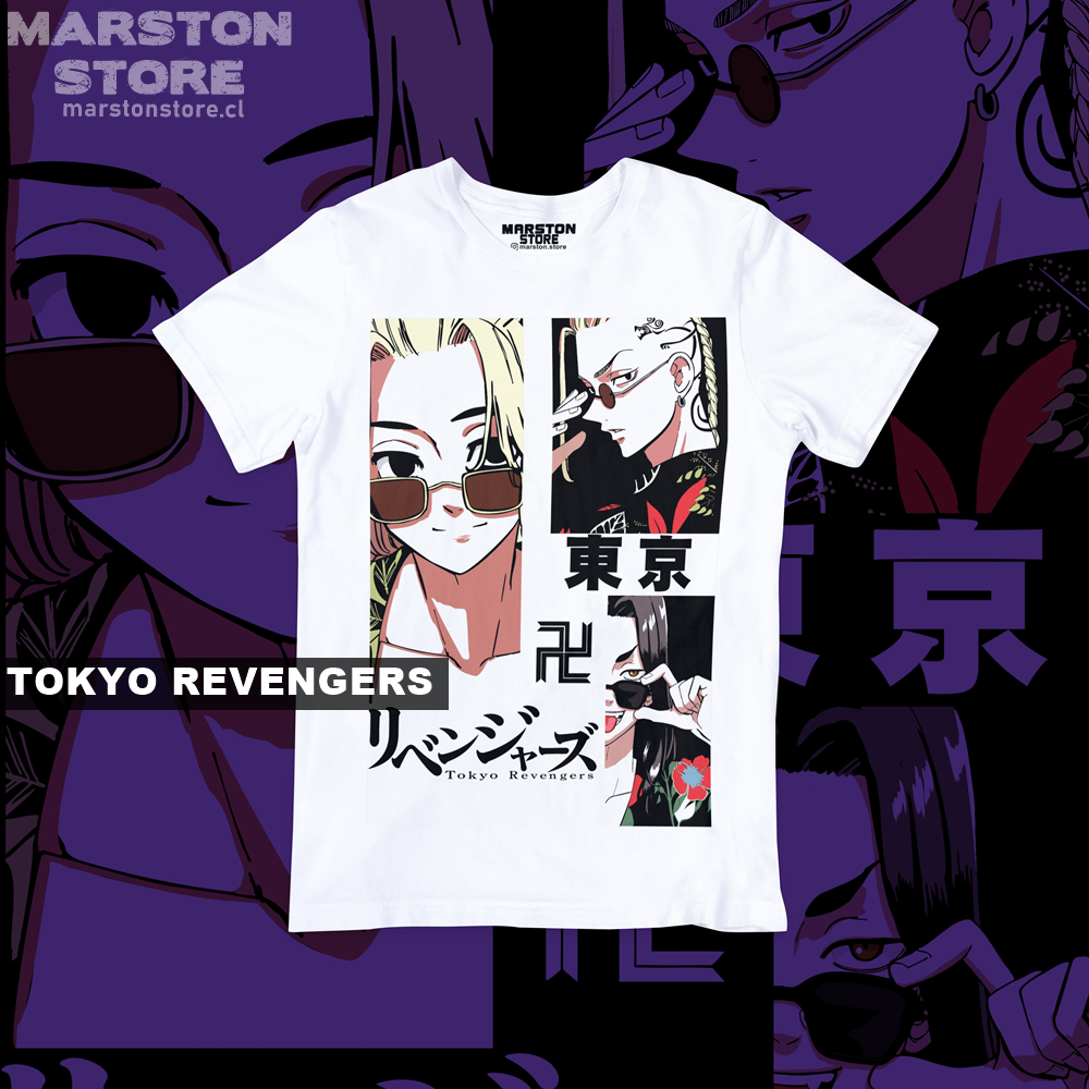 Polera Tokyo Revengers - Draken - Mikey - Baji