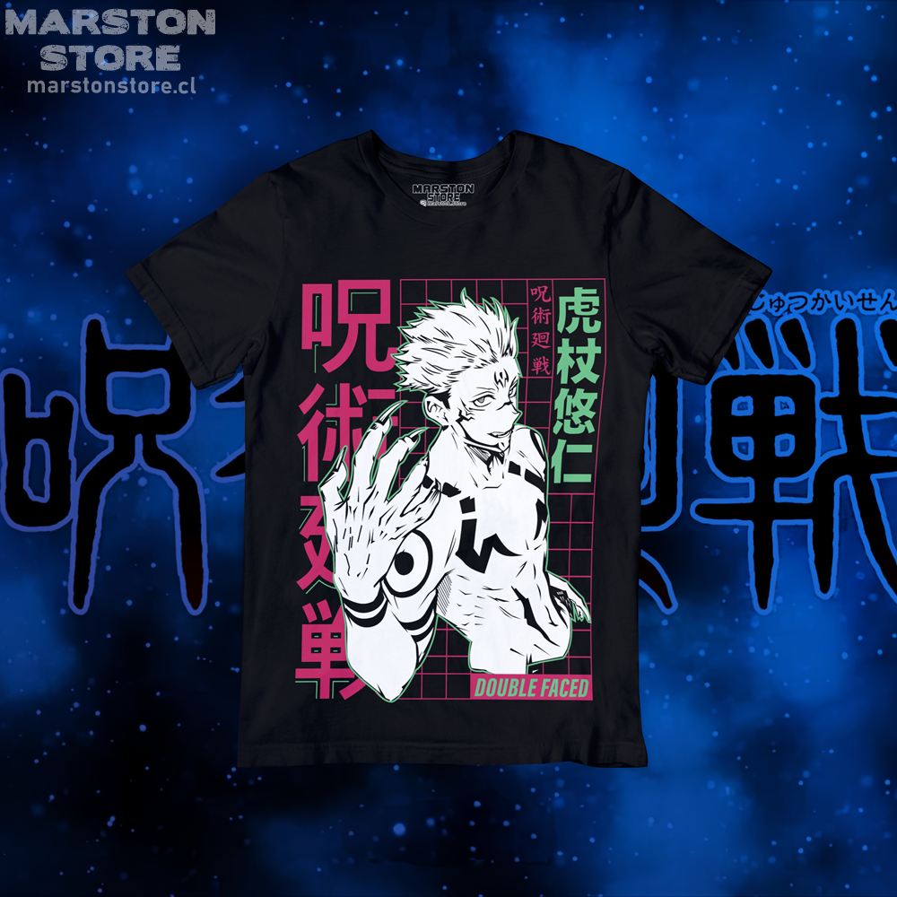 Polera Jujutsu Kaisen - Ryomen Sukuna