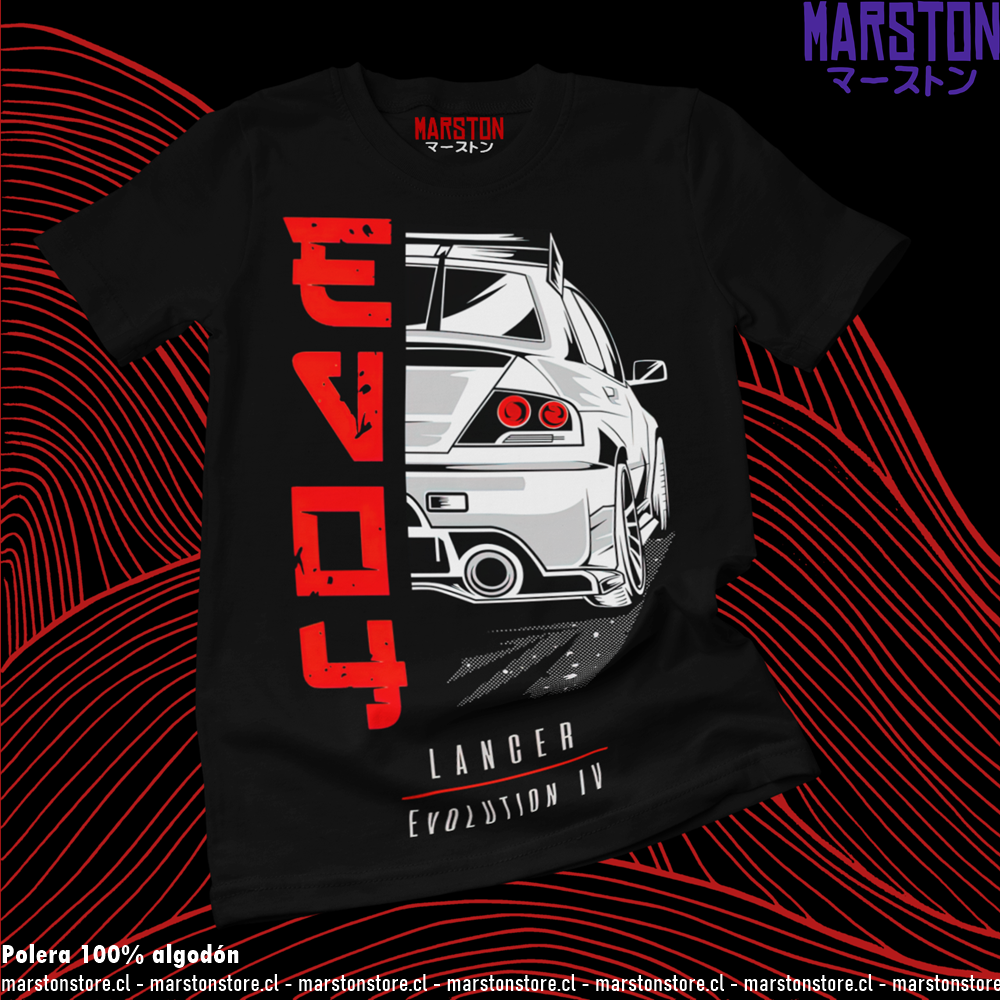 Polera Initial D - Lancer Evolution IV