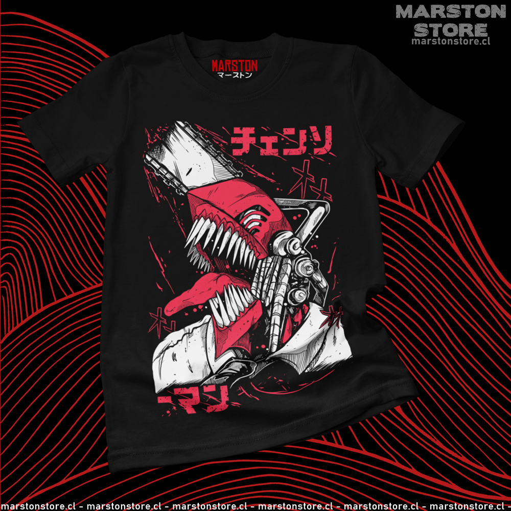 Polera Chainsaw Man - Denji