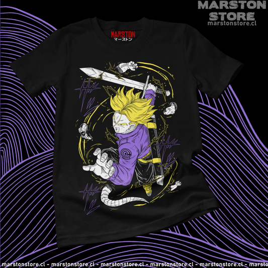 Polera Dragon Ball - Mirai Trunks - Freezer