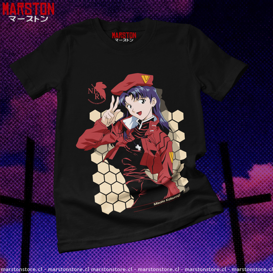 Polera Evangelion - Misato Katsuragi