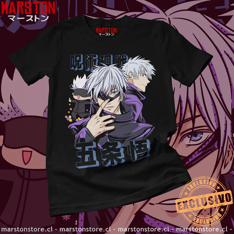 Polera Jujutsu Kaisen - Satoru Gojo