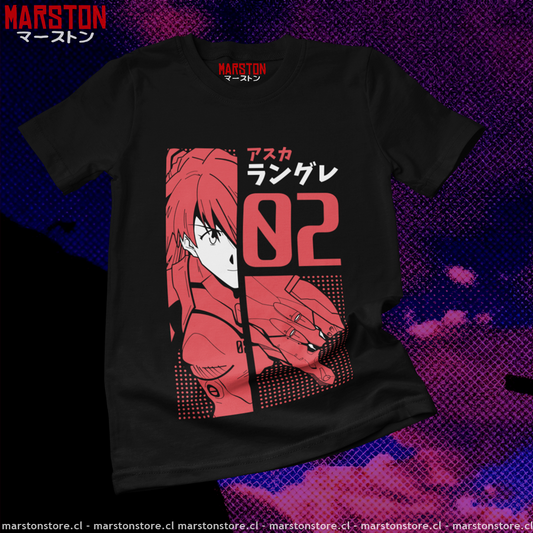 Polera Evangelion - Asuka Langley (#epm)