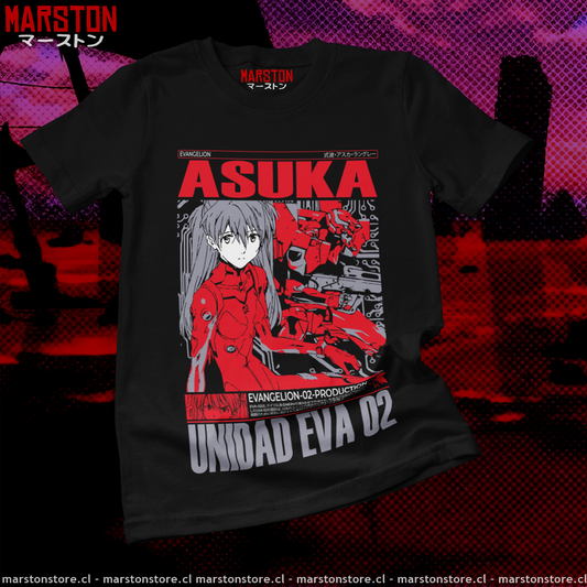 Polera Neon Genesis Evangelion - Asuka (#ak0)